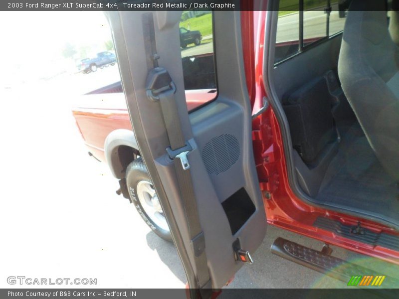 Toreador Red Metallic / Dark Graphite 2003 Ford Ranger XLT SuperCab 4x4