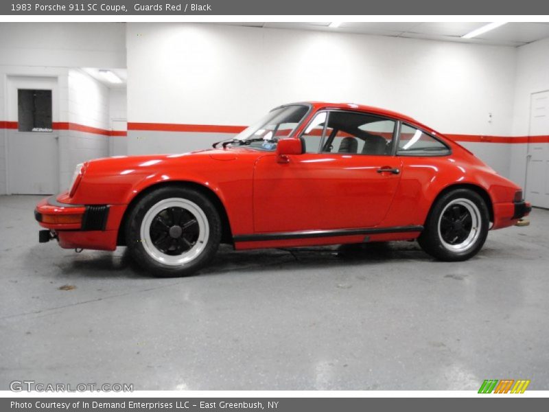 Guards Red / Black 1983 Porsche 911 SC Coupe