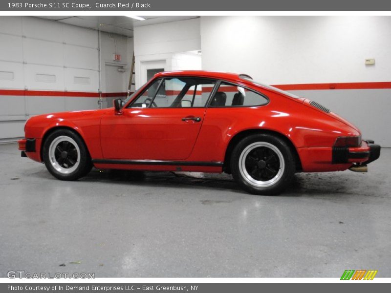 Guards Red / Black 1983 Porsche 911 SC Coupe