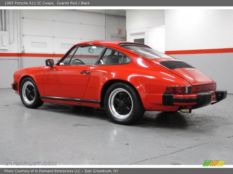 Guards Red / Black 1983 Porsche 911 SC Coupe