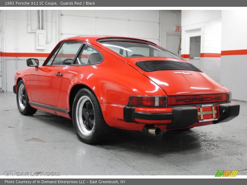 Guards Red / Black 1983 Porsche 911 SC Coupe
