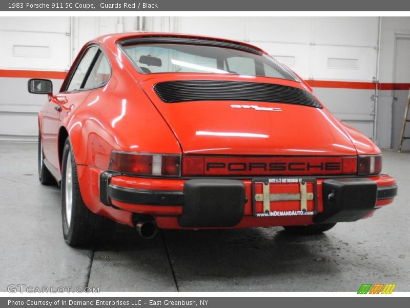 Guards Red / Black 1983 Porsche 911 SC Coupe
