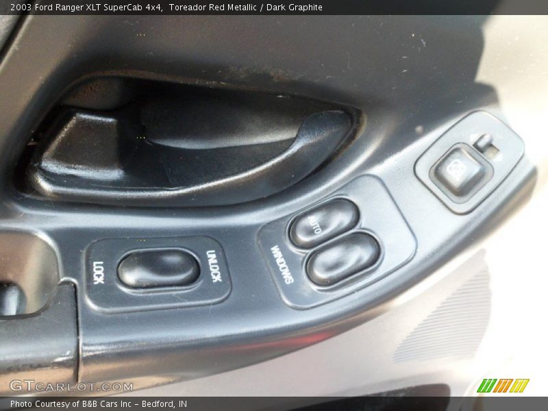 Toreador Red Metallic / Dark Graphite 2003 Ford Ranger XLT SuperCab 4x4