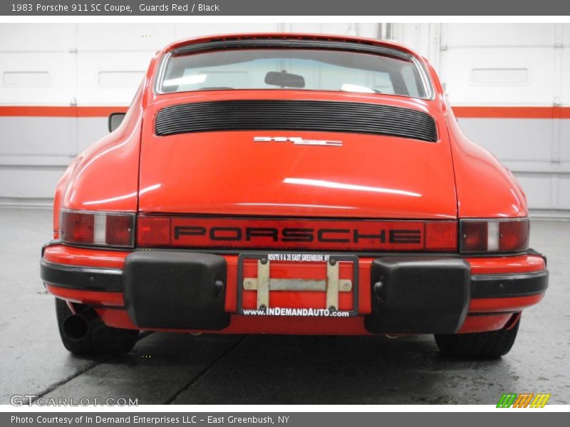 Guards Red / Black 1983 Porsche 911 SC Coupe