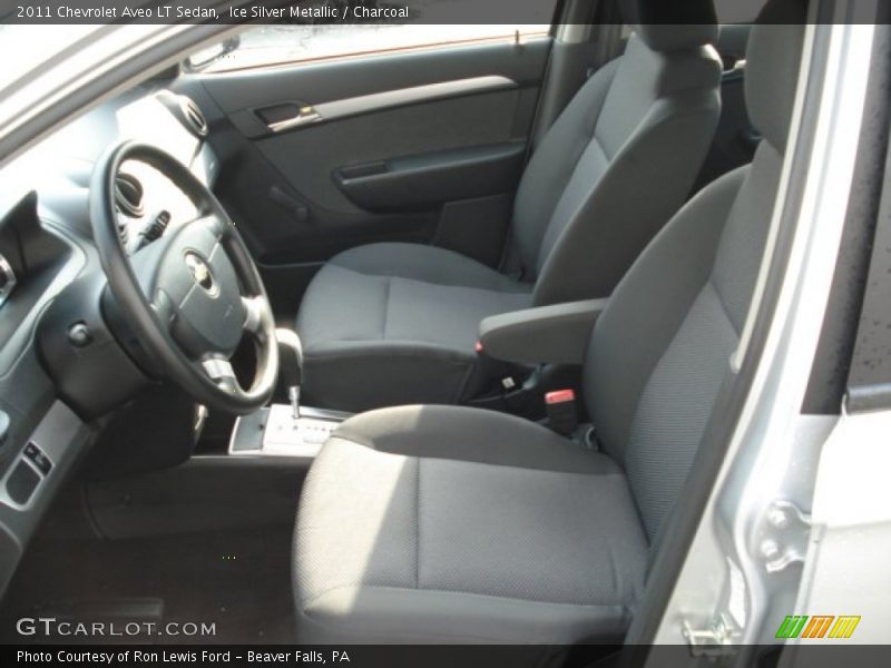 Ice Silver Metallic / Charcoal 2011 Chevrolet Aveo LT Sedan