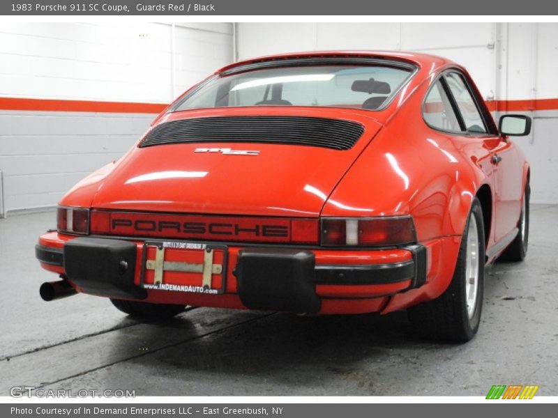 Guards Red / Black 1983 Porsche 911 SC Coupe
