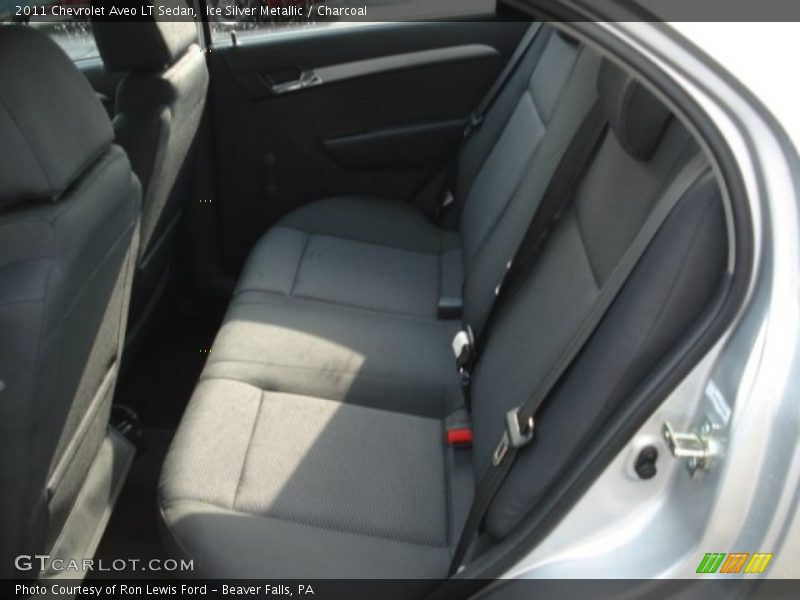 Ice Silver Metallic / Charcoal 2011 Chevrolet Aveo LT Sedan