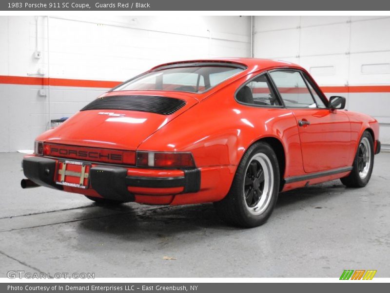 Guards Red / Black 1983 Porsche 911 SC Coupe