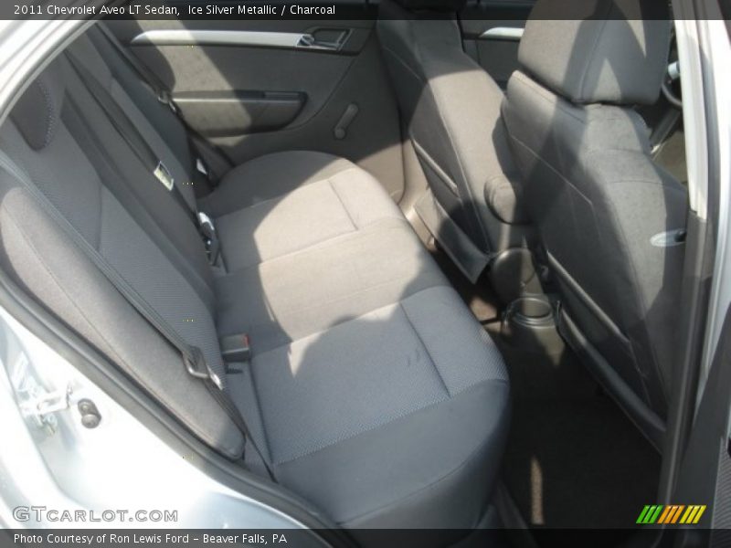 Ice Silver Metallic / Charcoal 2011 Chevrolet Aveo LT Sedan