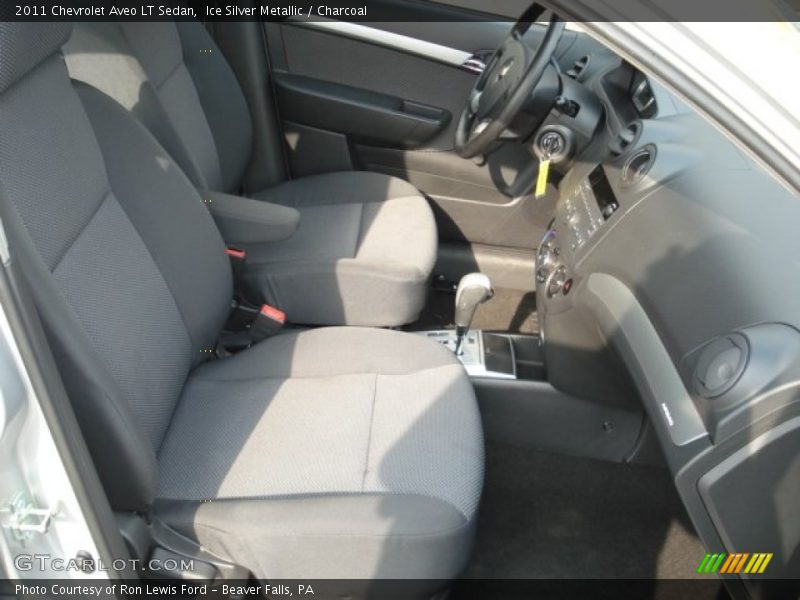 Ice Silver Metallic / Charcoal 2011 Chevrolet Aveo LT Sedan