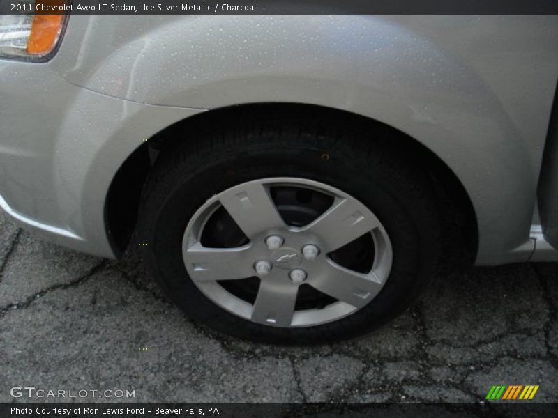 Ice Silver Metallic / Charcoal 2011 Chevrolet Aveo LT Sedan