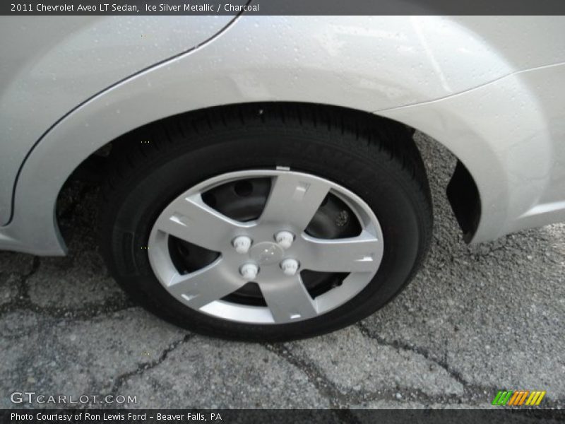 Ice Silver Metallic / Charcoal 2011 Chevrolet Aveo LT Sedan