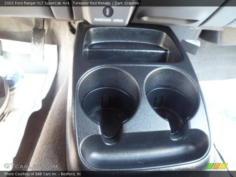 Toreador Red Metallic / Dark Graphite 2003 Ford Ranger XLT SuperCab 4x4