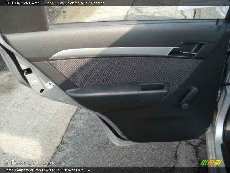 Ice Silver Metallic / Charcoal 2011 Chevrolet Aveo LT Sedan