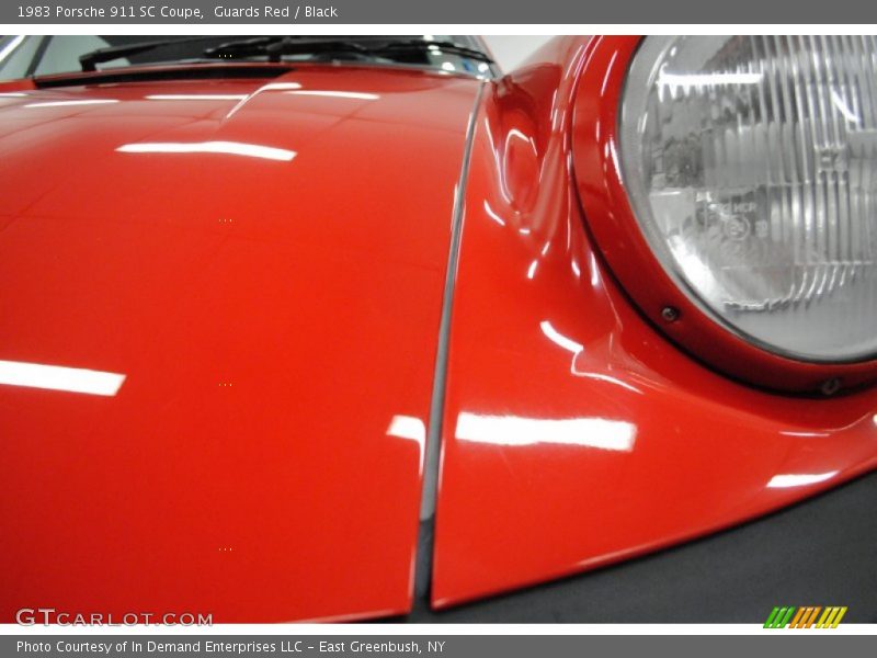Guards Red / Black 1983 Porsche 911 SC Coupe