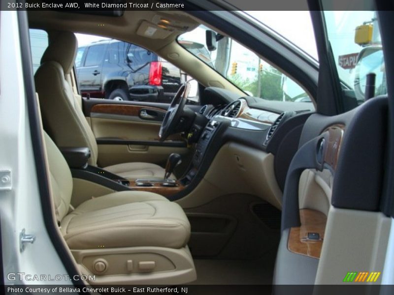 White Diamond Tricoat / Cashmere 2012 Buick Enclave AWD