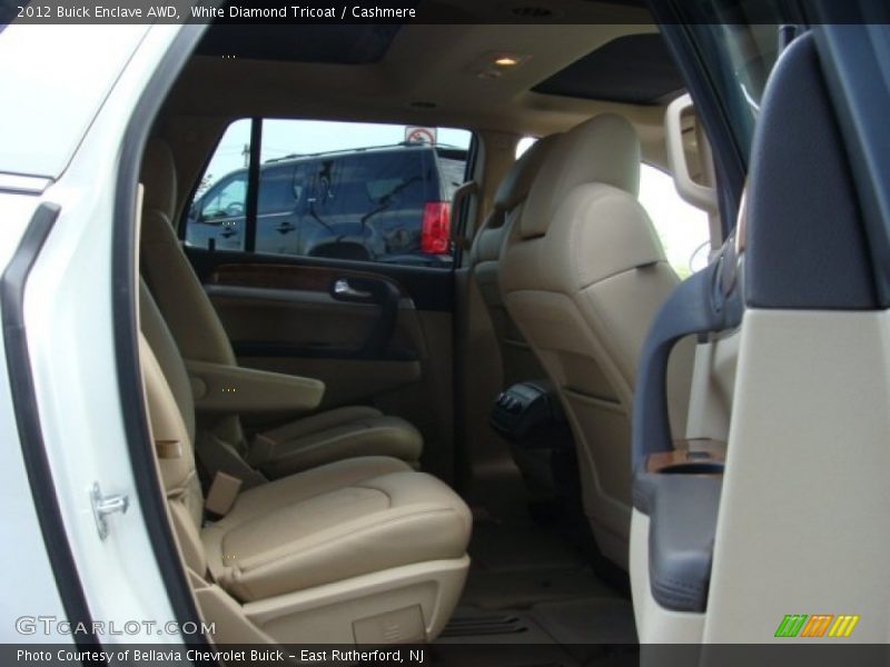 White Diamond Tricoat / Cashmere 2012 Buick Enclave AWD