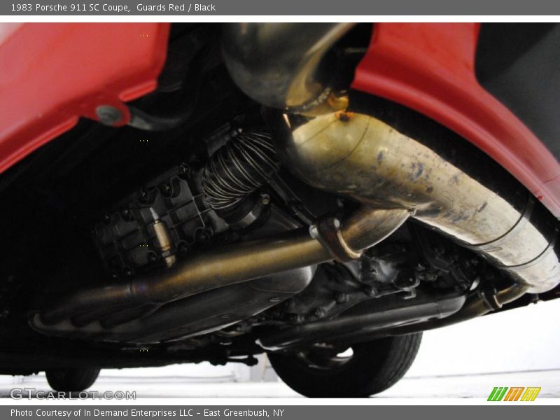 Undercarriage of 1983 911 SC Coupe