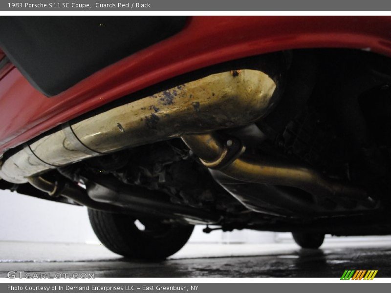 Undercarriage of 1983 911 SC Coupe