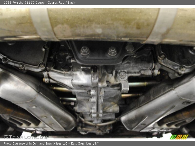Undercarriage of 1983 911 SC Coupe