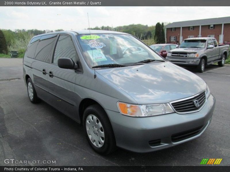 Granite Green Metallic / Quartz 2000 Honda Odyssey LX