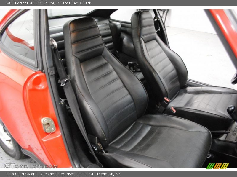  1983 911 SC Coupe Black Interior