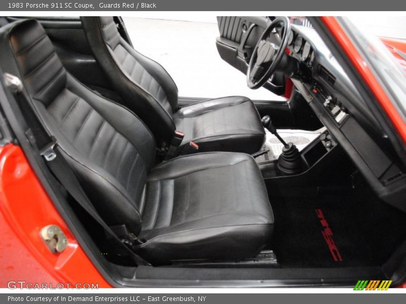  1983 911 SC Coupe Black Interior