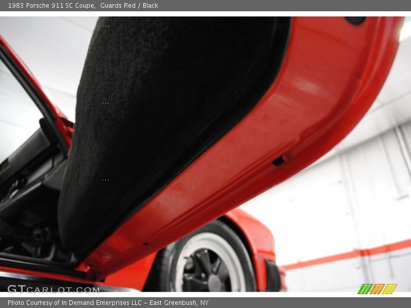 Guards Red / Black 1983 Porsche 911 SC Coupe