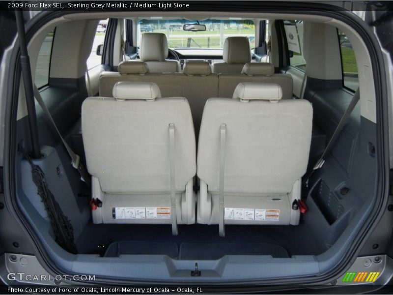 Sterling Grey Metallic / Medium Light Stone 2009 Ford Flex SEL