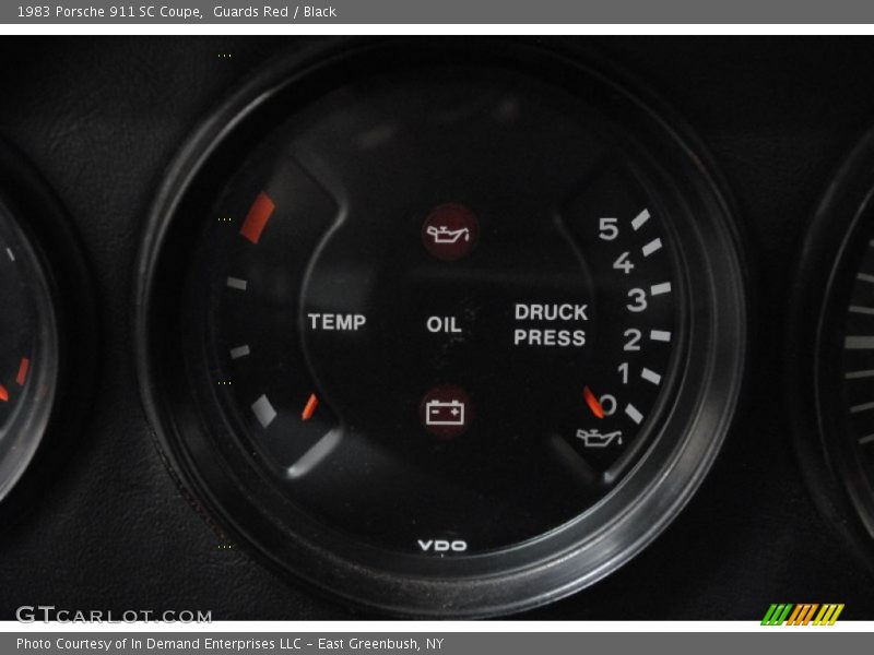  1983 911 SC Coupe SC Coupe Gauges
