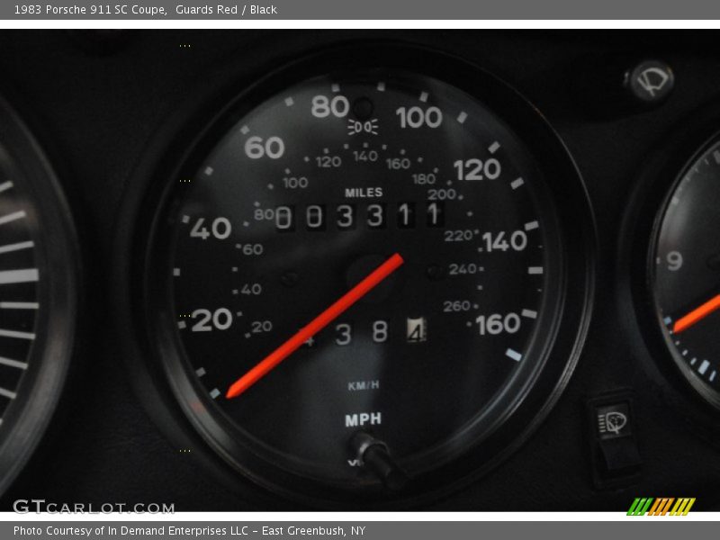  1983 911 SC Coupe SC Coupe Gauges