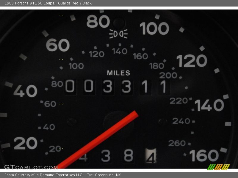 Guards Red / Black 1983 Porsche 911 SC Coupe