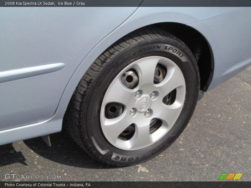 Ice Blue / Gray 2008 Kia Spectra LX Sedan