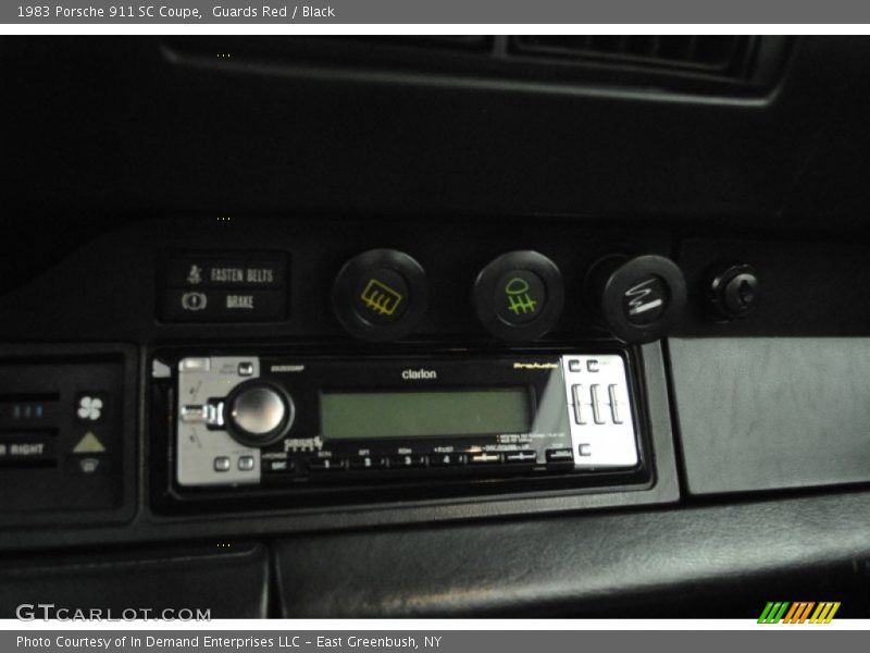 Guards Red / Black 1983 Porsche 911 SC Coupe