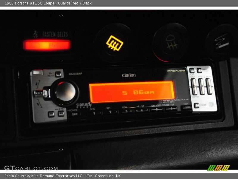 Audio System of 1983 911 SC Coupe