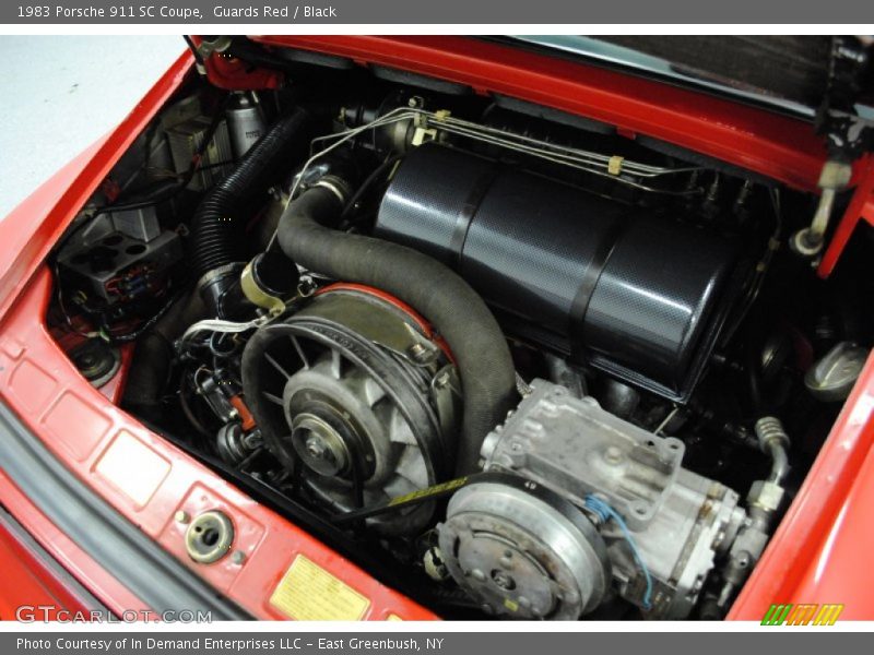  1983 911 SC Coupe Engine - 3.0 Liter SOHC 12V Flat 6 Cylinder