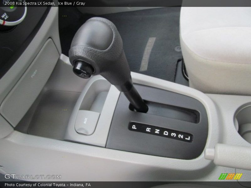 Ice Blue / Gray 2008 Kia Spectra LX Sedan