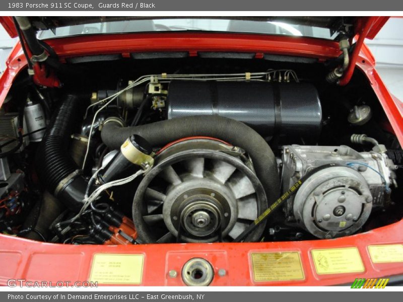  1983 911 SC Coupe Engine - 3.0 Liter SOHC 12V Flat 6 Cylinder
