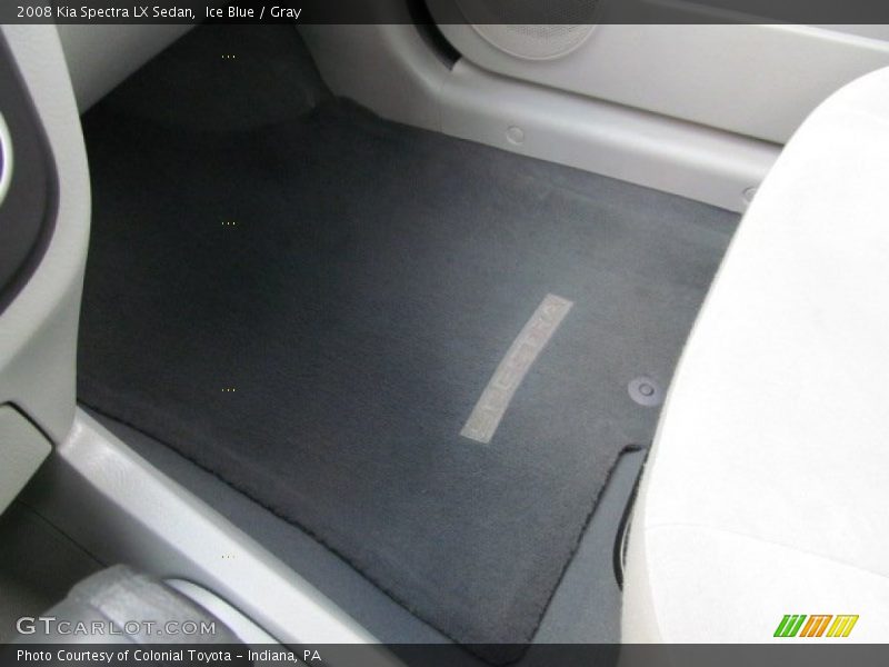 Ice Blue / Gray 2008 Kia Spectra LX Sedan