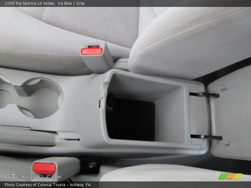 Ice Blue / Gray 2008 Kia Spectra LX Sedan