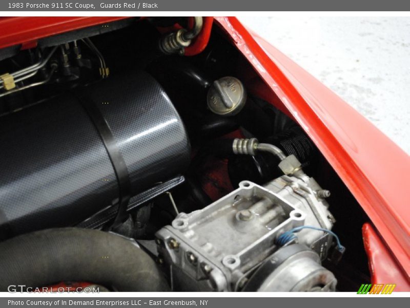 Guards Red / Black 1983 Porsche 911 SC Coupe