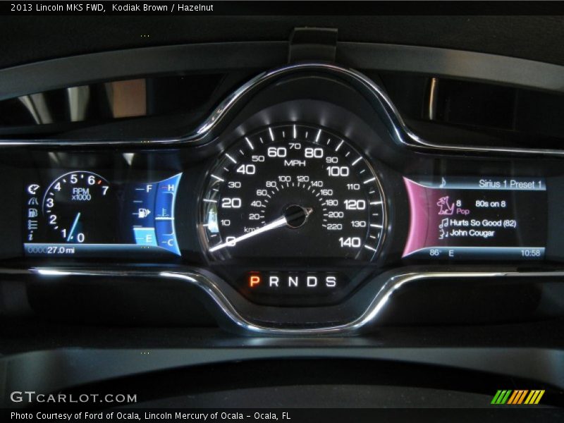  2013 MKS FWD FWD Gauges