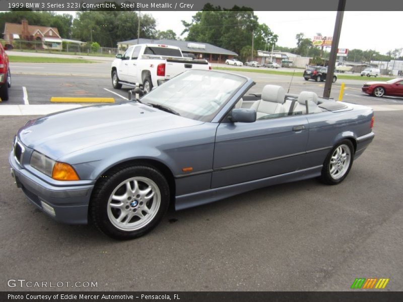Front 3/4 View of 1999 3 Series 323i Convertible