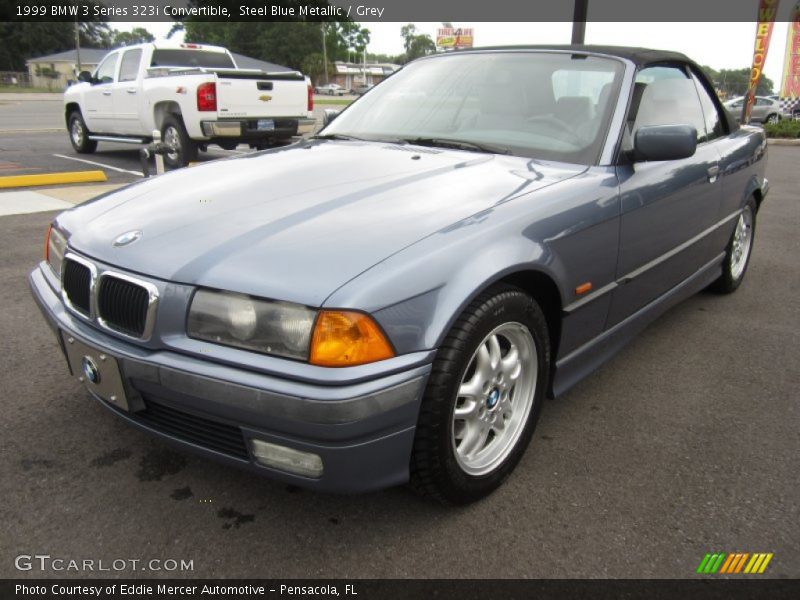 Front 3/4 View of 1999 3 Series 323i Convertible