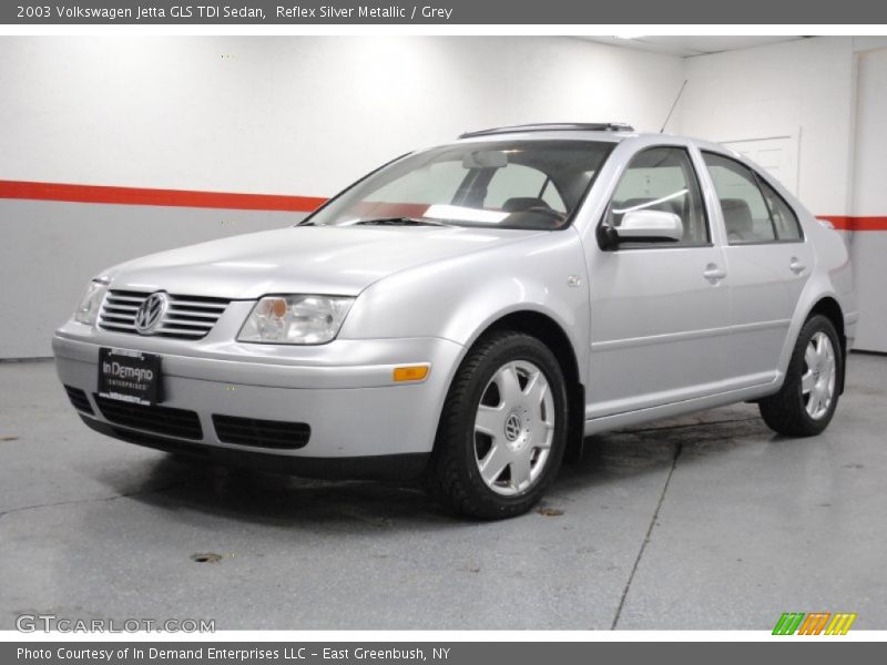 Reflex Silver Metallic / Grey 2003 Volkswagen Jetta GLS TDI Sedan