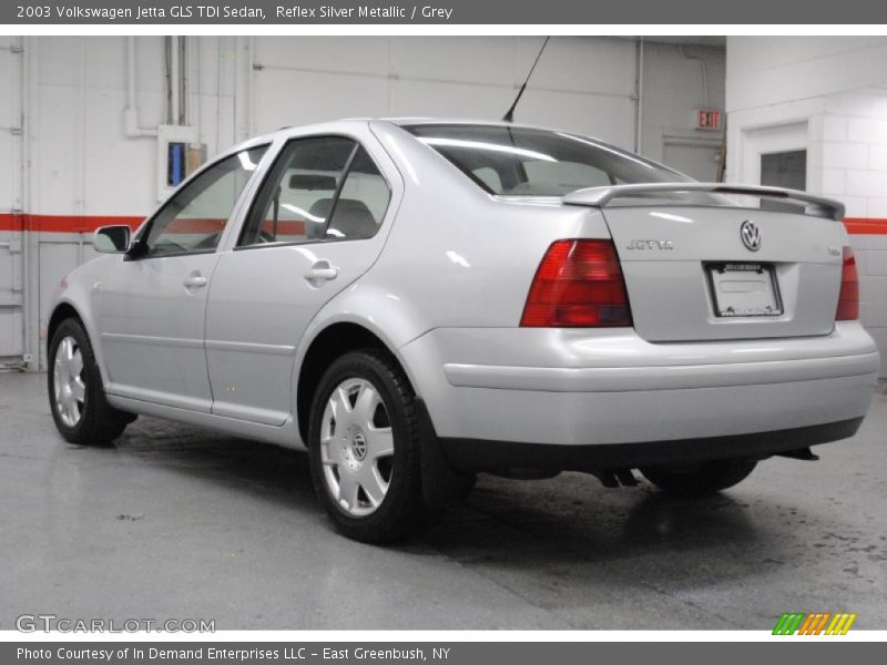 Reflex Silver Metallic / Grey 2003 Volkswagen Jetta GLS TDI Sedan