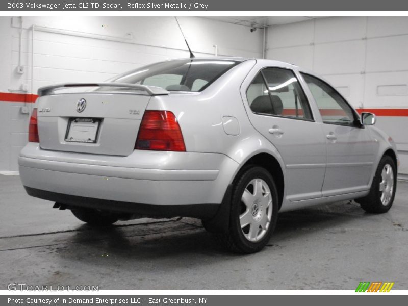 Reflex Silver Metallic / Grey 2003 Volkswagen Jetta GLS TDI Sedan
