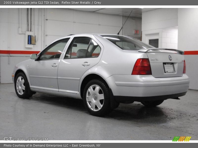 Reflex Silver Metallic / Grey 2003 Volkswagen Jetta GLS TDI Sedan