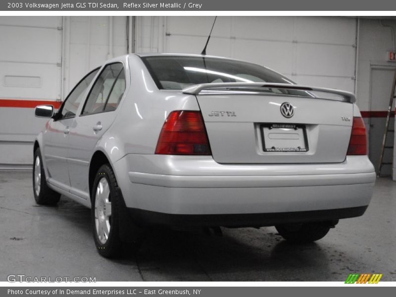 Reflex Silver Metallic / Grey 2003 Volkswagen Jetta GLS TDI Sedan