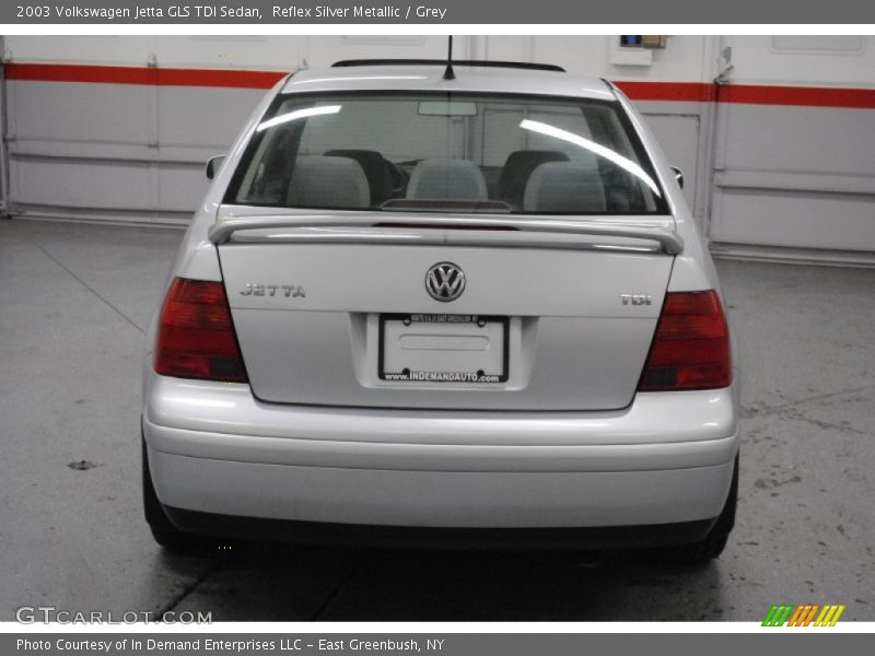Reflex Silver Metallic / Grey 2003 Volkswagen Jetta GLS TDI Sedan